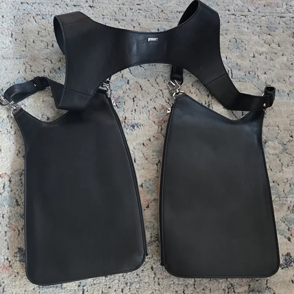 Stylish Black Men's Crossbody Bag